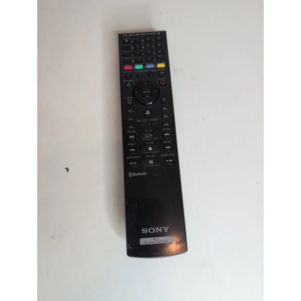 Sony PlayStation 3 Remote Control CECHZR1U Blu-Ray Media Remote Working PS3